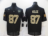 Nike Chiefs 87 Travis Kelce Black Camo 2020 Salute To Service Limited Jersey,baseball caps,new era cap wholesale,wholesale hats